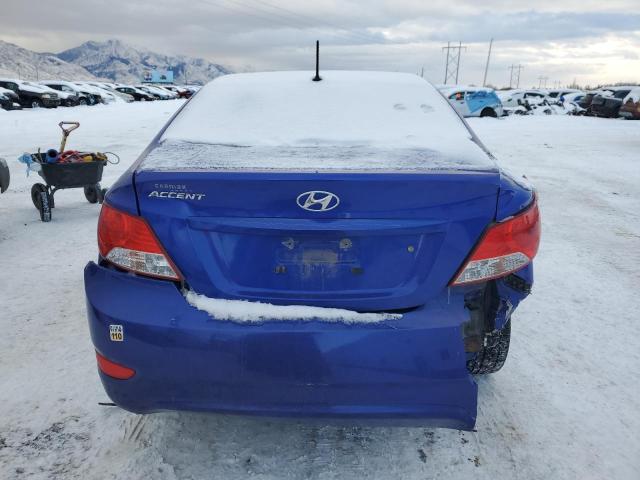 KMHCU4AE7CU217279 - 2012 HYUNDAI ACCENT GLS BLUE photo 6