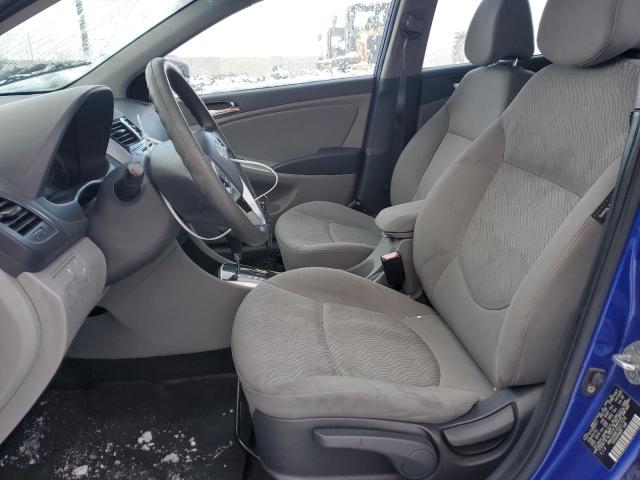 KMHCU4AE7CU217279 - 2012 HYUNDAI ACCENT GLS BLUE photo 7