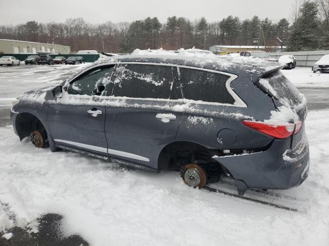 5N1AL0MM3DC336900 - 2013 INFINITI JX35 GRAY photo 2