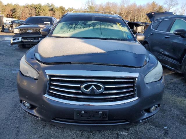 5N1AL0MM3DC336900 - 2013 INFINITI JX35 GRAY photo 5