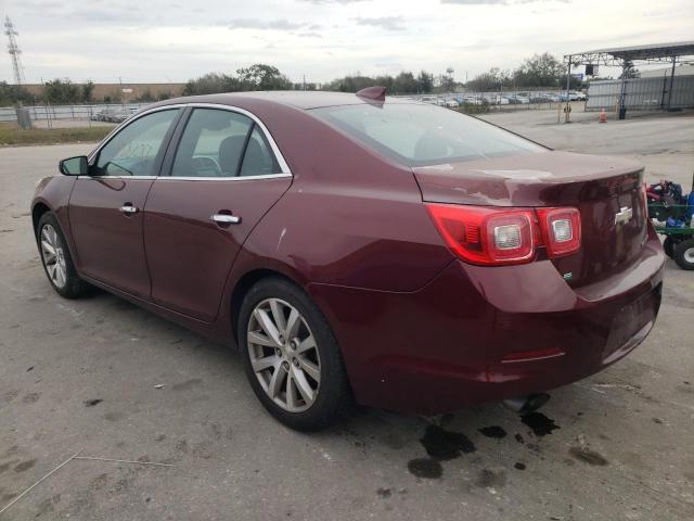 1G11F5SL4FF168522 - 2015 CHEVROLET MALIBU LTZ ბურგუნდია ფოტო 2