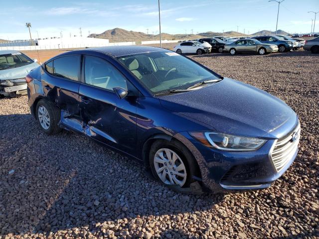 5NPD74LF0HH201495 - 2017 HYUNDAI ELANTRA SE BLUE photo 4