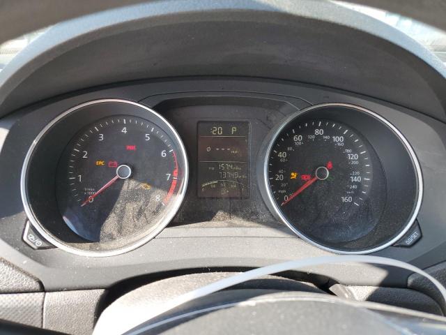 3VW2K7AJ9FM325560 - 2015 VOLKSWAGEN JETTA BASE Մոխրագույն լուսանկար 9