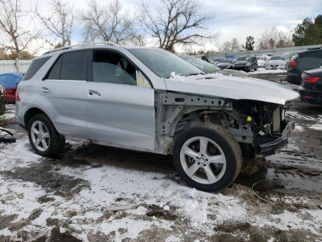 4JGDA5HB0GA797898 - 2016 MERCEDES-BENZ GLE 350 4MATIC SILVER photo 4