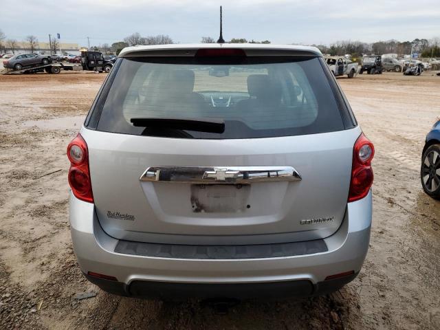 2GNALAEK0E1132058 - 2014 CHEVROLET EQUINOX LS SILVER photo 6