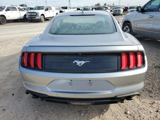 1FA6P8TH7M5101010 - 2021 FORD MUSTANG SILVER photo 6