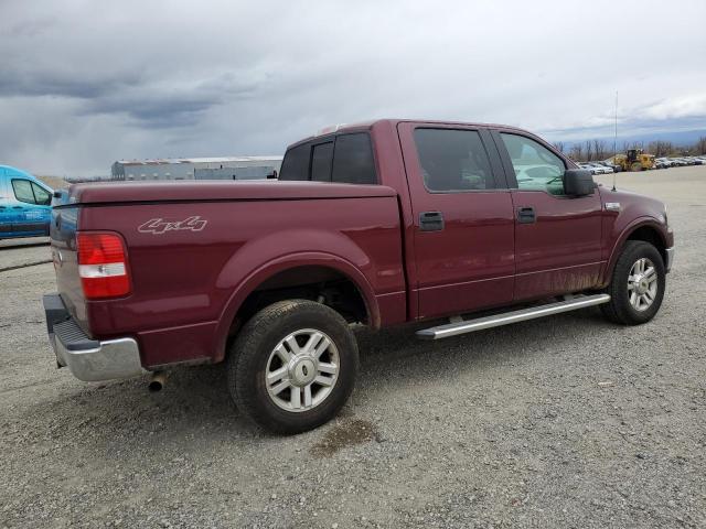 1FTPW145X4KC47061 - 2004 FORD F150 SUPER BURGUNDY photo 3