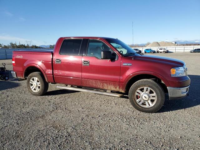 1FTPW145X4KC47061 - 2004 FORD F150 SUPER BURGUNDY photo 4