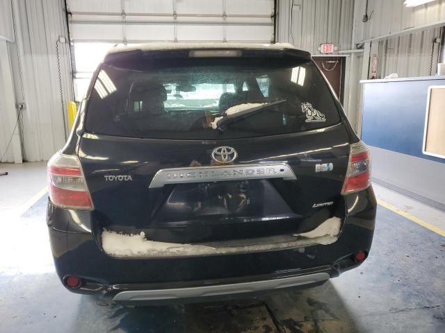 JTEEW44A192037036 - 2009 TOYOTA HIGHLANDER HYBRID LIMITED BLACK photo 6