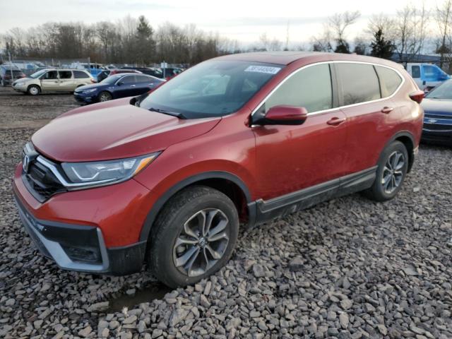 7FARW2H82NE047071 - 2022 HONDA CR-V EXL RED photo 1