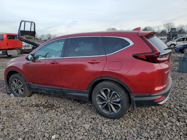 7FARW2H82NE047071 - 2022 HONDA CR-V EXL RED photo 2