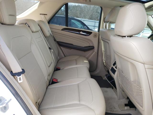 4JGDA5HB6EA396546 - 2014 MERCEDES-BENZ ML 350 4MATIC WHITE photo 11