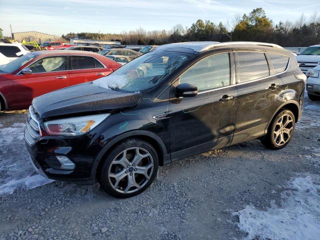 1FMCU0J99HUA19578 - 2017 FORD ESCAPE TITANIUM BLACK photo 1