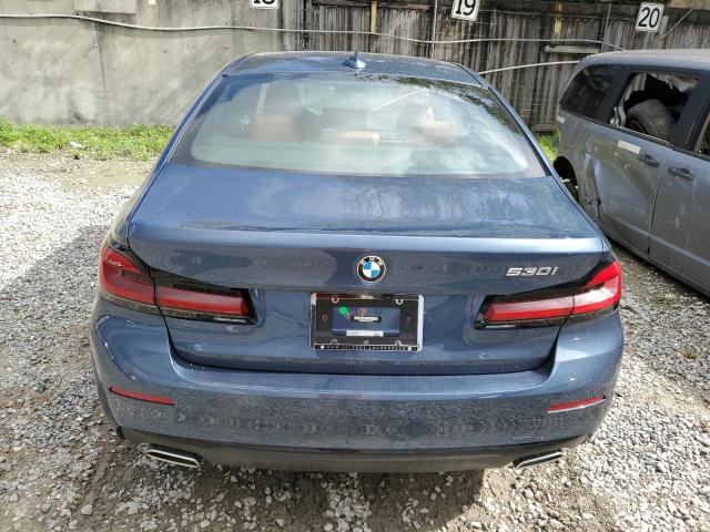 WBA53BH0XPWX97097 - 2023 BMW 530 I GRAY photo 6