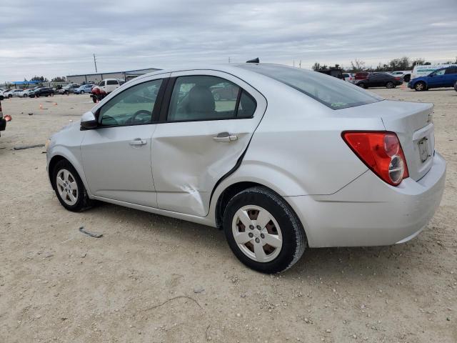 1G1JA5SH1E4242323 - 2014 CHEVROLET SONIC LS SILVER photo 2