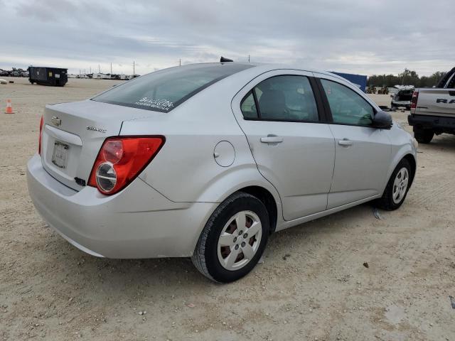 1G1JA5SH1E4242323 - 2014 CHEVROLET SONIC LS SILVER photo 3