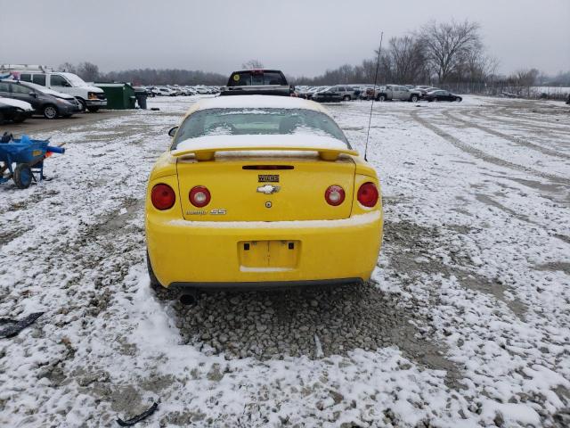 1G1AM15BX67761913 - 2006 CHEVROLET COBALT SS YELLOW photo 6