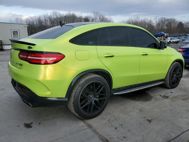 4JGED7FB7JA102768 - 2018 MERCEDES-BENZ GLE COUPE 63 AMG-S GREEN photo 3