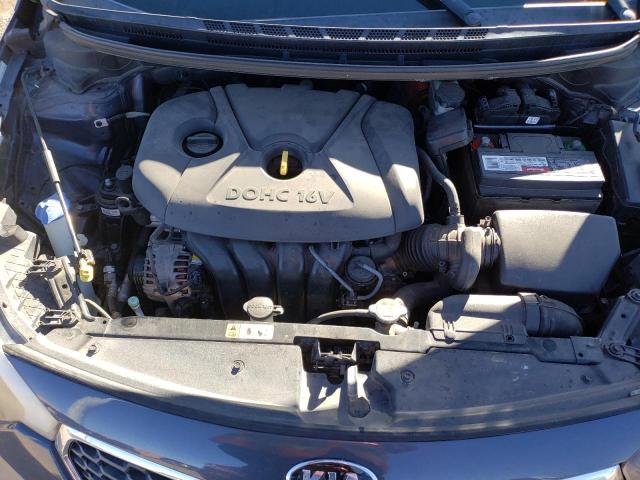 KNAFX4A63G5450171 - 2016 KIA FORTE LX GRAY photo 11