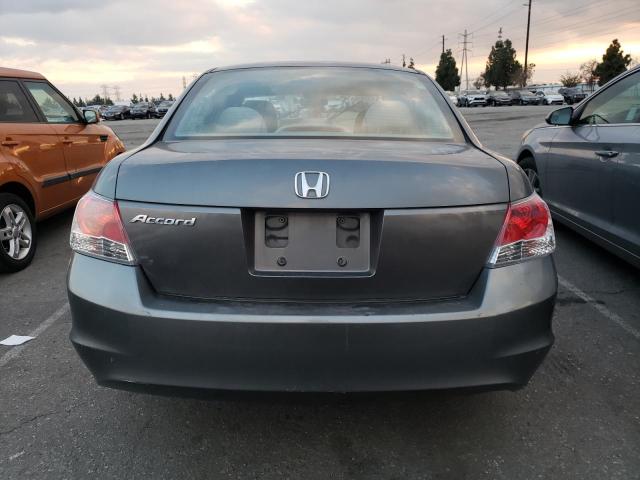 1HGCP26368A106000 - 2008 HONDA ACCORD LX GRAY photo 6