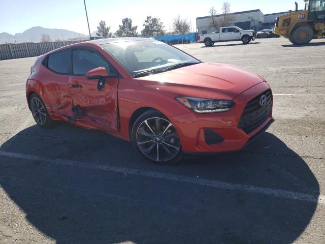 KMHTG6AF8KU005985 - 2019 HYUNDAI VELOSTER BASE ORANGE photo 4