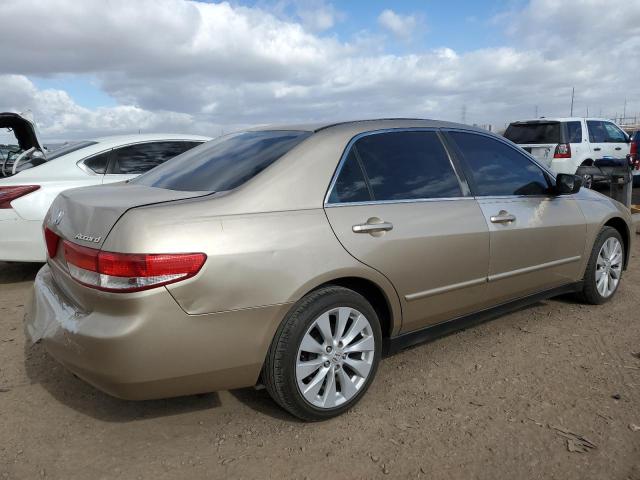 1HGCM56354A071115 - 2004 HONDA ACCORD LX TAN photo 3