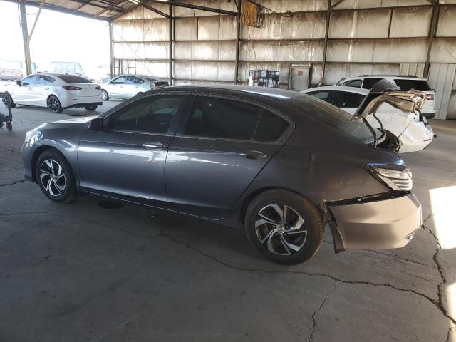 1HGCR2F37GA153657 - 2016 HONDA ACCORD LX GRAY photo 2