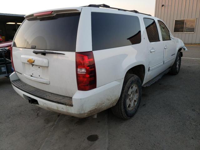 1GNSCJE02ER115059 - 2014 CHEVROLET SUBURBAN C1500 LT WHITE photo 3