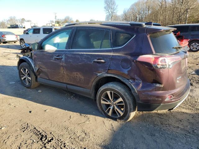 2T3RFREV0JW824611 - 2018 TOYOTA RAV4 ADVENTURE MAROON photo 2