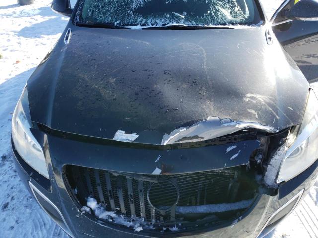 2G4GV5GV1D9249848 - 2013 BUICK REGAL GS BLACK photo 11