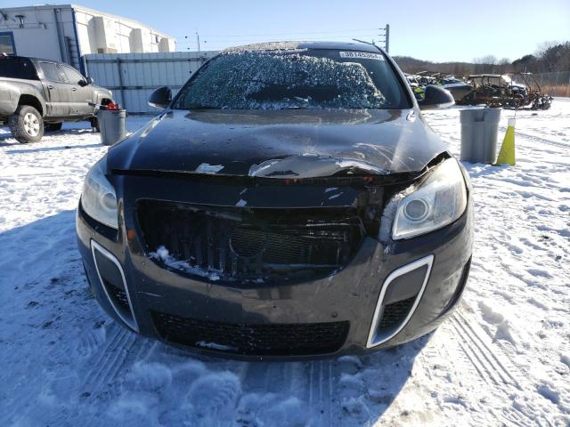 2G4GV5GV1D9249848 - 2013 BUICK REGAL GS BLACK photo 5