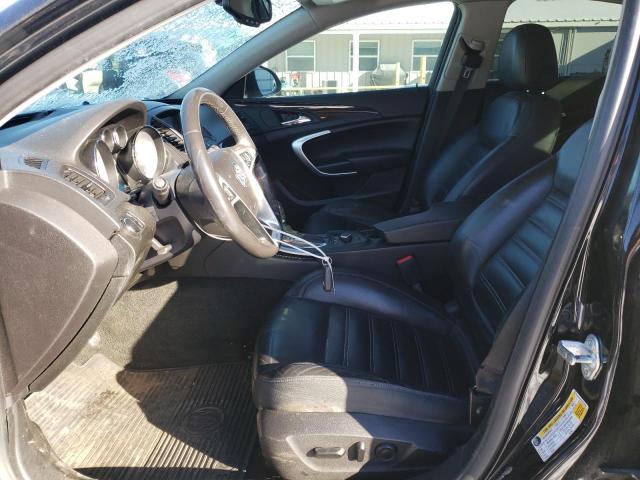 2G4GV5GV1D9249848 - 2013 BUICK REGAL GS BLACK photo 7