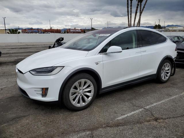 5YJXCBE25GF015102 - 2016 TESLA MODEL X WHITE photo 1