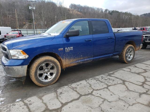 1C6RR7TT3KS588180 - 2019 RAM 1500 CLASS SLT ლურჯი ფოტო 1