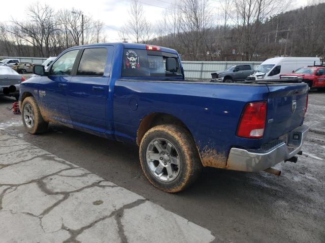 1C6RR7TT3KS588180 - 2019 RAM 1500 CLASS SLT BLUE photo 2