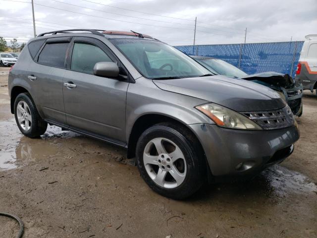 JN8AZ08W15W411273 - 2005 NISSAN MURANO SL GRAY photo 4