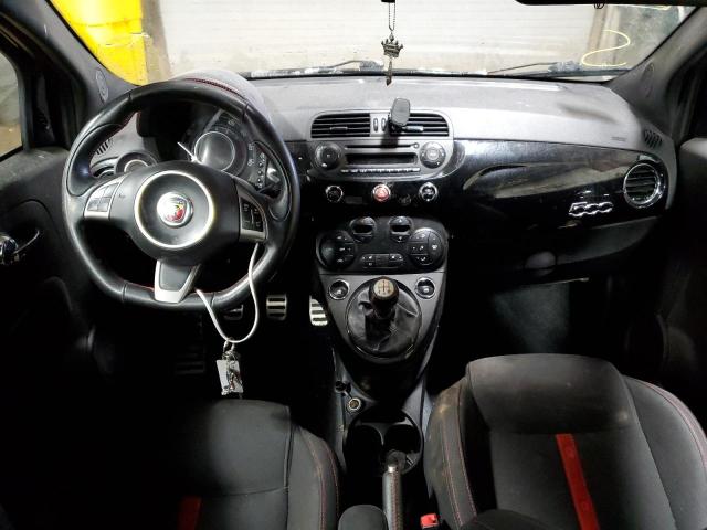 3C3CFFFH9ET291690 - 2014 FIAT 500 ABARTH BLACK photo 8