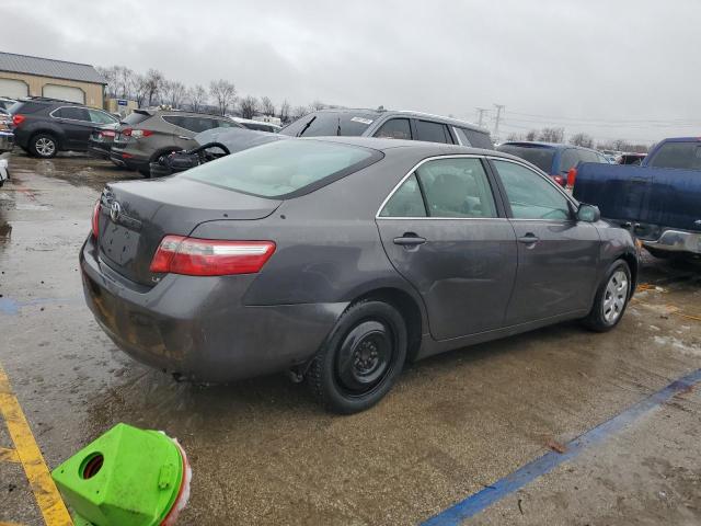 4T4BE46KX7R006676 - 2007 TOYOTA CAMRY CE GRAY photo 3