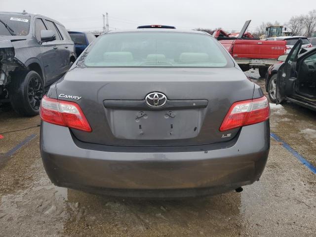4T4BE46KX7R006676 - 2007 TOYOTA CAMRY CE GRAY photo 6