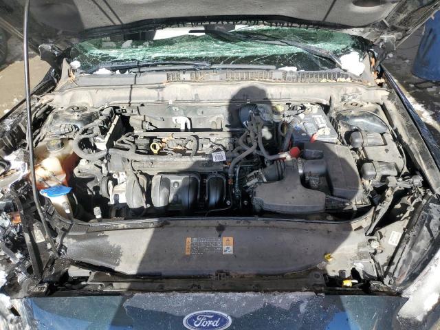 3FA6P0G73ER238785 - 2014 FORD FUSION S BLACK photo 11