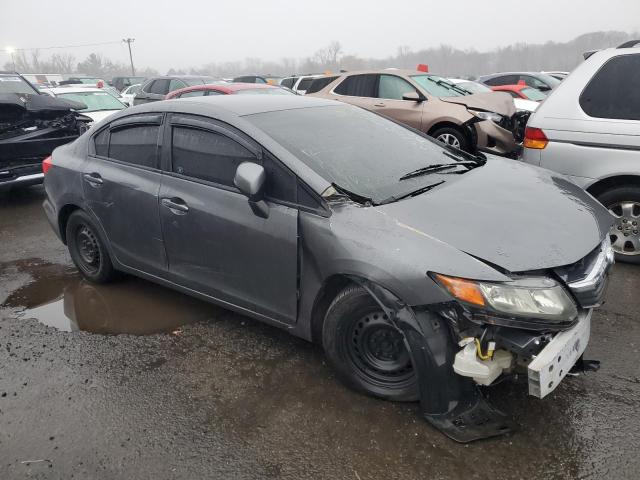 2HGFB2F56CH330715 - 2012 HONDA CIVIC LX GRAY photo 4