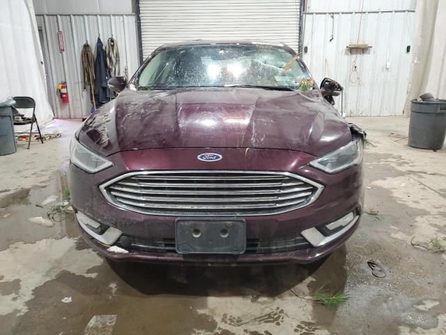 3FA6P0D98JR236529 - 2018 FORD FUSION TITANIUM/PLATINUM MAROON photo 5