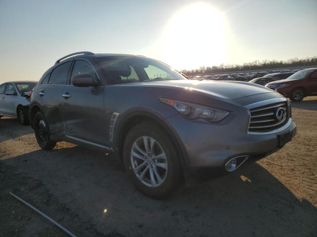 JN8CS1MU2FM380491 - 2015 INFINITI QX70 GRAY photo 4