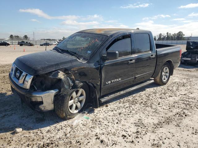 1N6BA07D29N312980 - 2009 NISSAN TITAN XE BLACK photo 1