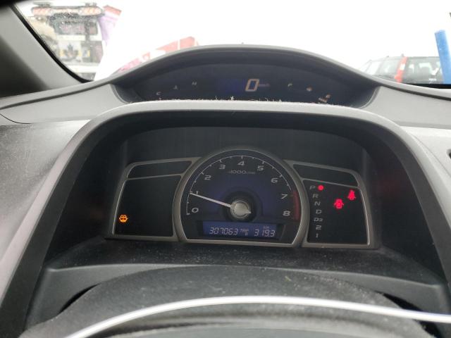 2HGFA16988H111469 - 2008 HONDA CIVIC EXL ვერცხლისფერი ფოტო 9