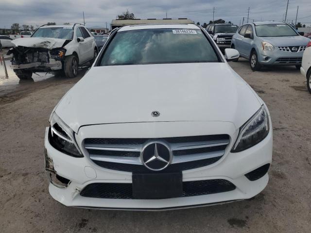 55SWF8DB7KU308496 - 2019 MERCEDES-BENZ C 300 WHITE photo 5