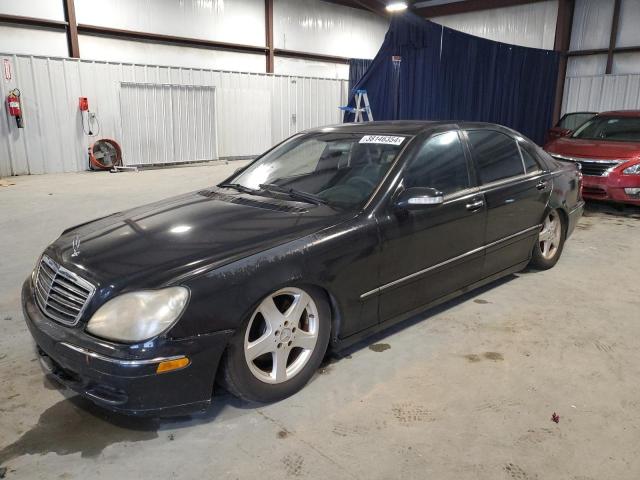 WDBNG75J54A391429 - 2004 MERCEDES-BENZ S 500 BLACK photo 1