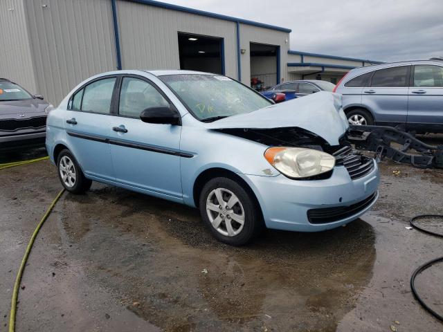 KMHCM46C59U316344 - 2009 HYUNDAI ACCENT GLS BLUE photo 4