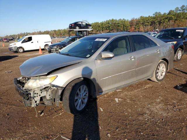 4T4BF1FK2ER350267 - 2014 TOYOTA CAMRY L GRAY photo 1