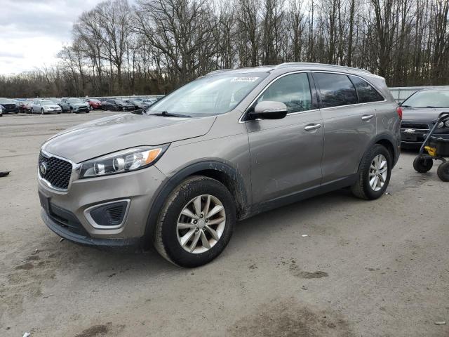 5XYPGDA55GG176915 - 2016 KIA SORENTO LX GRAY photo 1